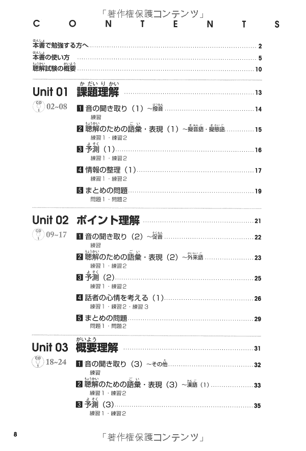 日本語能力試験 聴解トレーニングn2 mimi kara oboeru: mastering "listening" through auditory learning - new jlpt n2 (with cd) - Ảnh 8